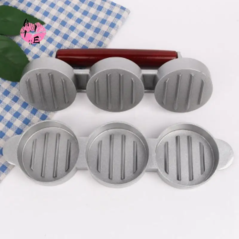 A11E-Mini Hamburger Presses Nonstick 3 Slot Small Burger Patties Press Triple Beef Burger Maker Mold Machine Meat Kitchen
A11E-Mini Hamburger Presses Nonstick 3 Slot Small Burger Patties Press Triple Beef Burger Maker Mold Machine Meat Kitchen