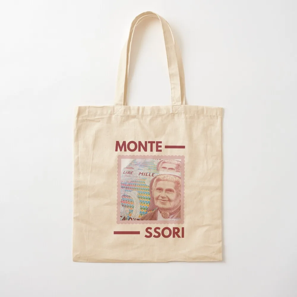 Maria Montessori bill stamp Tote Bag shopping trolley bag personalized tote bag Women's shopping
Maria Montessori bill stamp Tote Bag shopping trolley bag personalized tote bag Women's shopping
