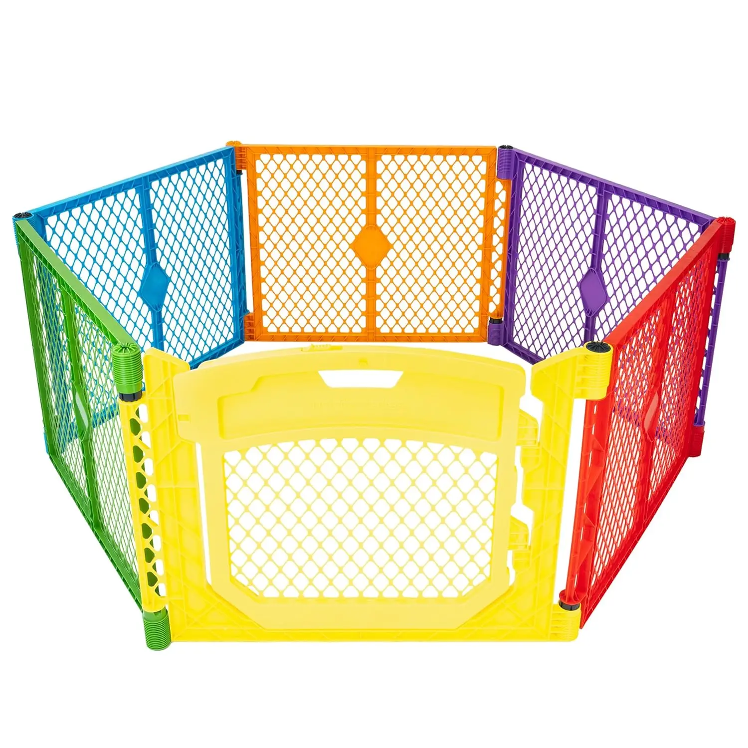 Superyard Colorplay Ultimate Play Yard: Freestanding 6-Panel Playpen for Indoor/Outdoor Use, Encloses 18.5 Sq Ft, 26 Inches Tall
Superyard Colorplay Ultimate Play Yard: Freestanding 6-Panel Playpen for Indoor/Outdoor Use, Encloses 18.5 Sq Ft, 26 Inches Tall
