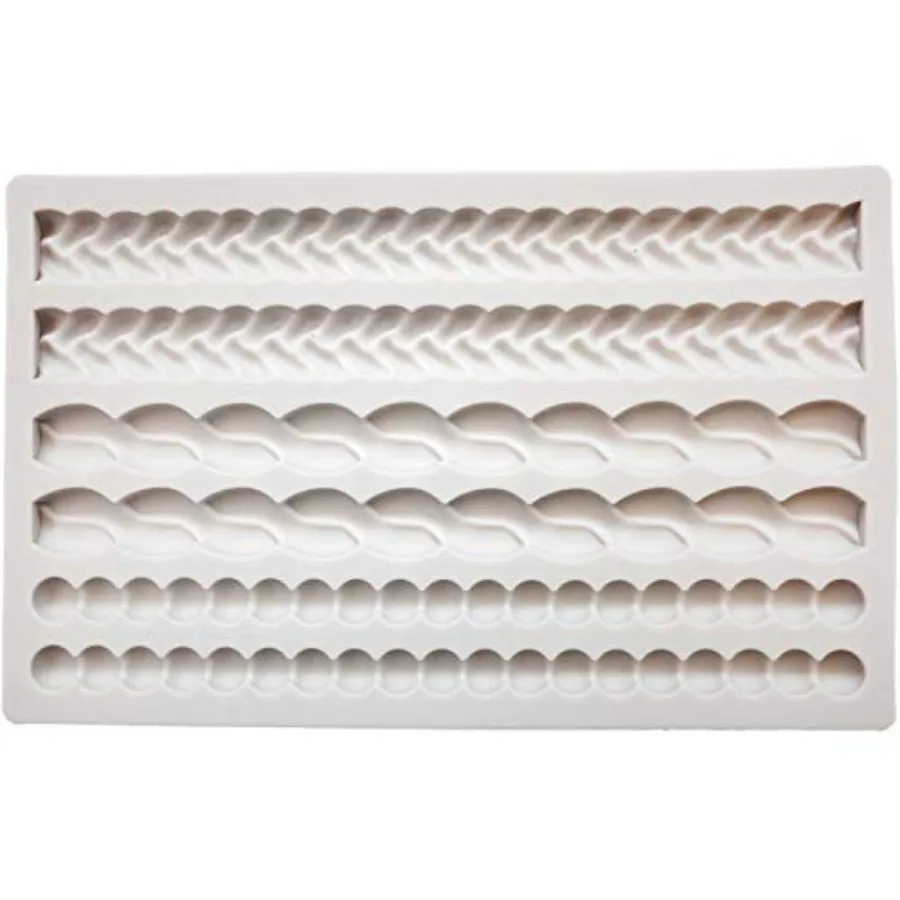 Silicone Pie Crust Mold Impression Mat Knit Rope Pearl Border Lace Chain Molds Fondant Cake Decoration Mould Chocolate Cookie S
Silicone Pie Crust Mold Impression Mat Knit Rope Pearl Border Lace Chain Molds Fondant Cake Decoration Mould Chocolate Cookie S