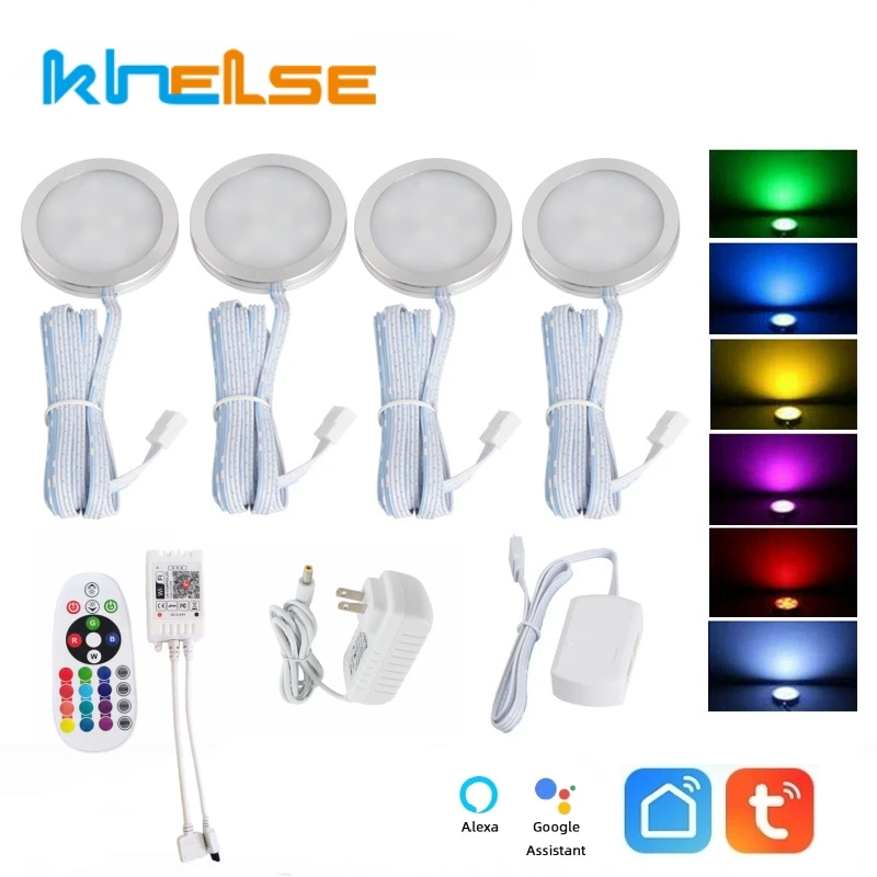 Smart Tuya WIFI светодиодная лампа для шкафа RGB APP управление с регулируемой яркостью круглый светильник комплект DC12V лодка RV гардероб шкаф витрина свет
Smart Tuya WIFI светодиодная лампа для шкафа RGB APP управление с регулируемой яркостью круглый светильник комплект DC12V лодка RV гардероб шкаф витрина свет