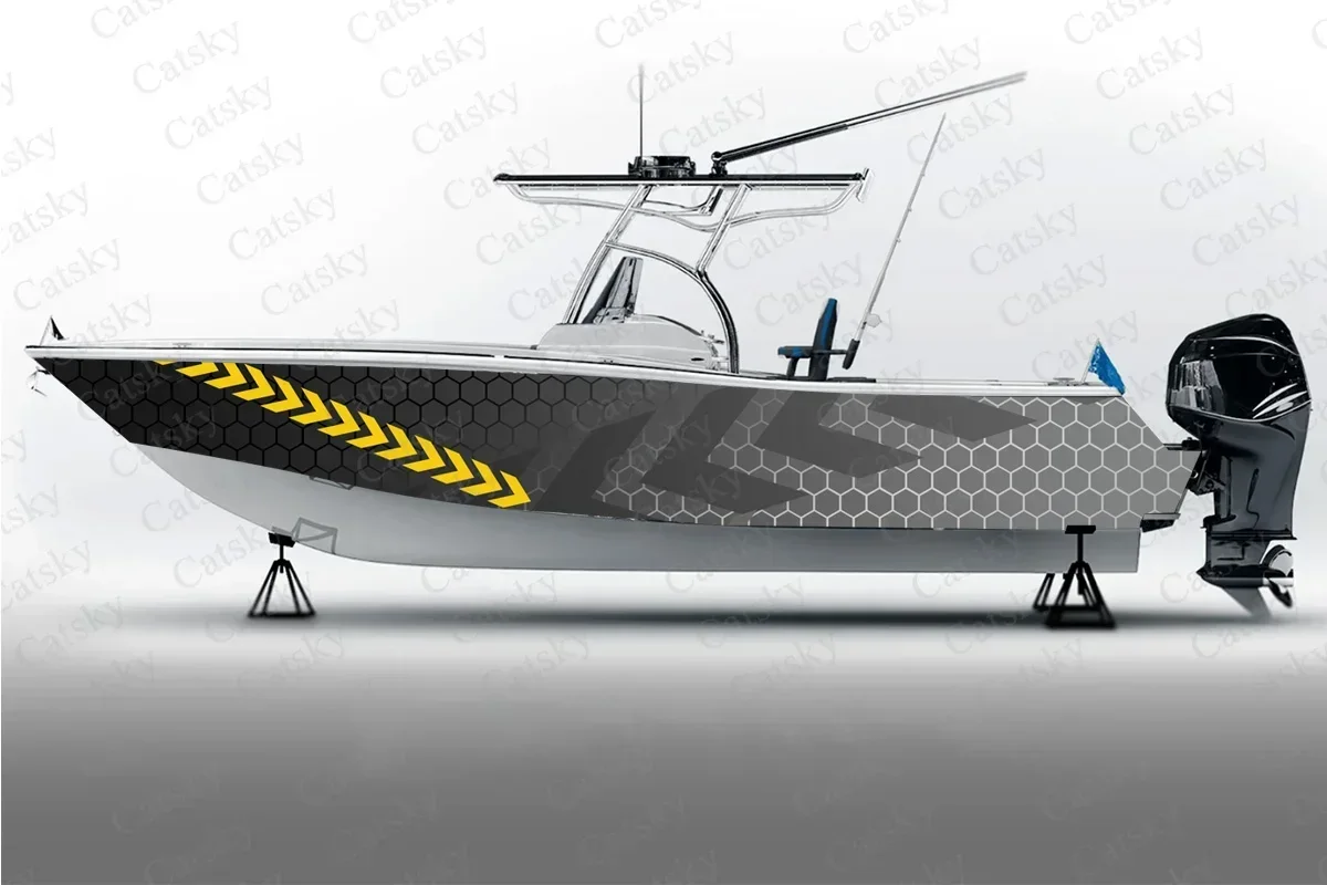 Abstract vector graphic design Boat Sticker Packaging Fish Boat Waterproof Custom Marine Boat Sticker wrap vinyl
Abstract vector graphic design Boat Sticker Packaging Fish Boat Waterproof Custom Marine Boat Sticker wrap vinyl
