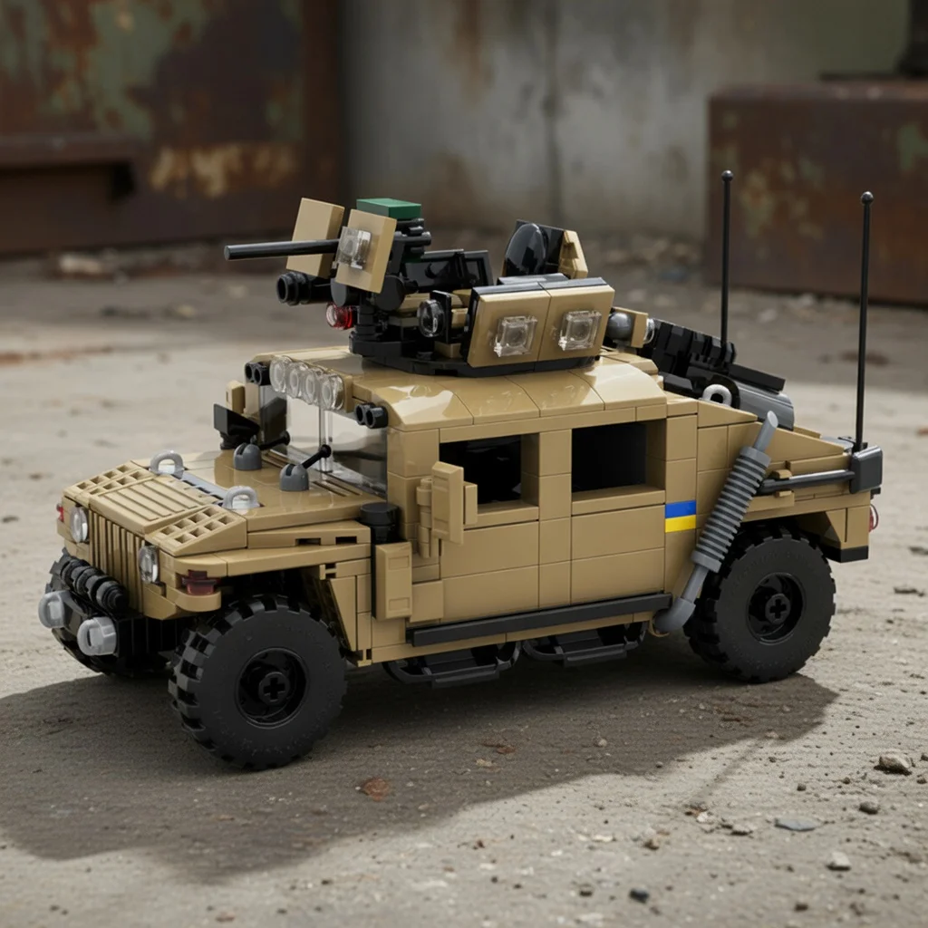 MOC Military Armored Tactical Vehicle Building Blocks Modern Army Desert Combat Car DIY Assembly Bricks Model Collectible Gift
MOC Military Armored Tactical Vehicle Building Blocks Modern Army Desert Combat Car DIY Assembly Bricks Model Collectible Gift