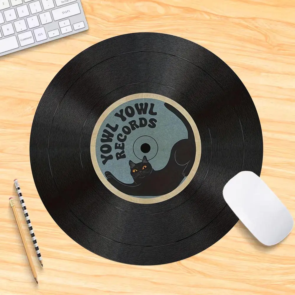 Vintage Vinyl Inspired Mouse Pad Round Non-Slip Rubber Computer Desk Mat Accessories Office Mouse Mat HYBXXC Rug Desk Gadgets
Vintage Vinyl Inspired Mouse Pad Round Non-Slip Rubber Computer Desk Mat Accessories Office Mouse Mat HYBXXC Rug Desk Gadgets