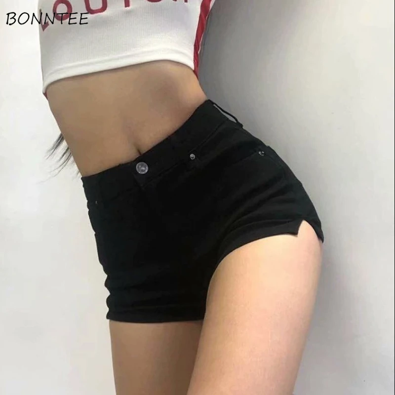 Denim Shorts Women Slim Sexy Design Summer All-match Minimalist Pure Stylish Korean Style Hot Girls Retro Fashion Holiday Slit
Denim Shorts Women Slim Sexy Design Summer All-match Minimalist Pure Stylish Korean Style Hot Girls Retro Fashion Holiday Slit