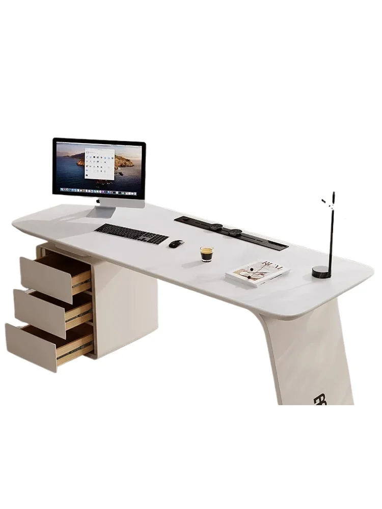 Designer Model Light Luxury Modern Minimalist Stone Plate Desk Home Bedroom Office Electric Desk
Designer Model Light Luxury Modern Minimalist Stone Plate Desk Home Bedroom Office Electric Desk