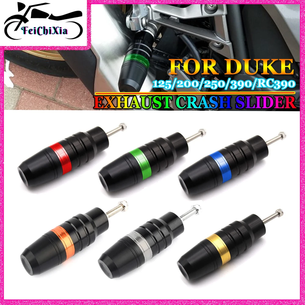 New Motorcycle Frame Crash Pads Falling Protection For DUKE 390 RC RC390 125 200 250 390 Duke Accessories Exhaust Crash Slider
New Motorcycle Frame Crash Pads Falling Protection For DUKE 390 RC RC390 125 200 250 390 Duke Accessories Exhaust Crash Slider