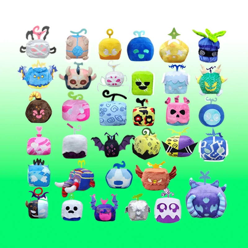 New Anime product Blox Fruits game peripheral plush toy devil fruit box doll ornament toy children's holiday gift
New Anime product Blox Fruits game peripheral plush toy devil fruit box doll ornament toy children's holiday gift