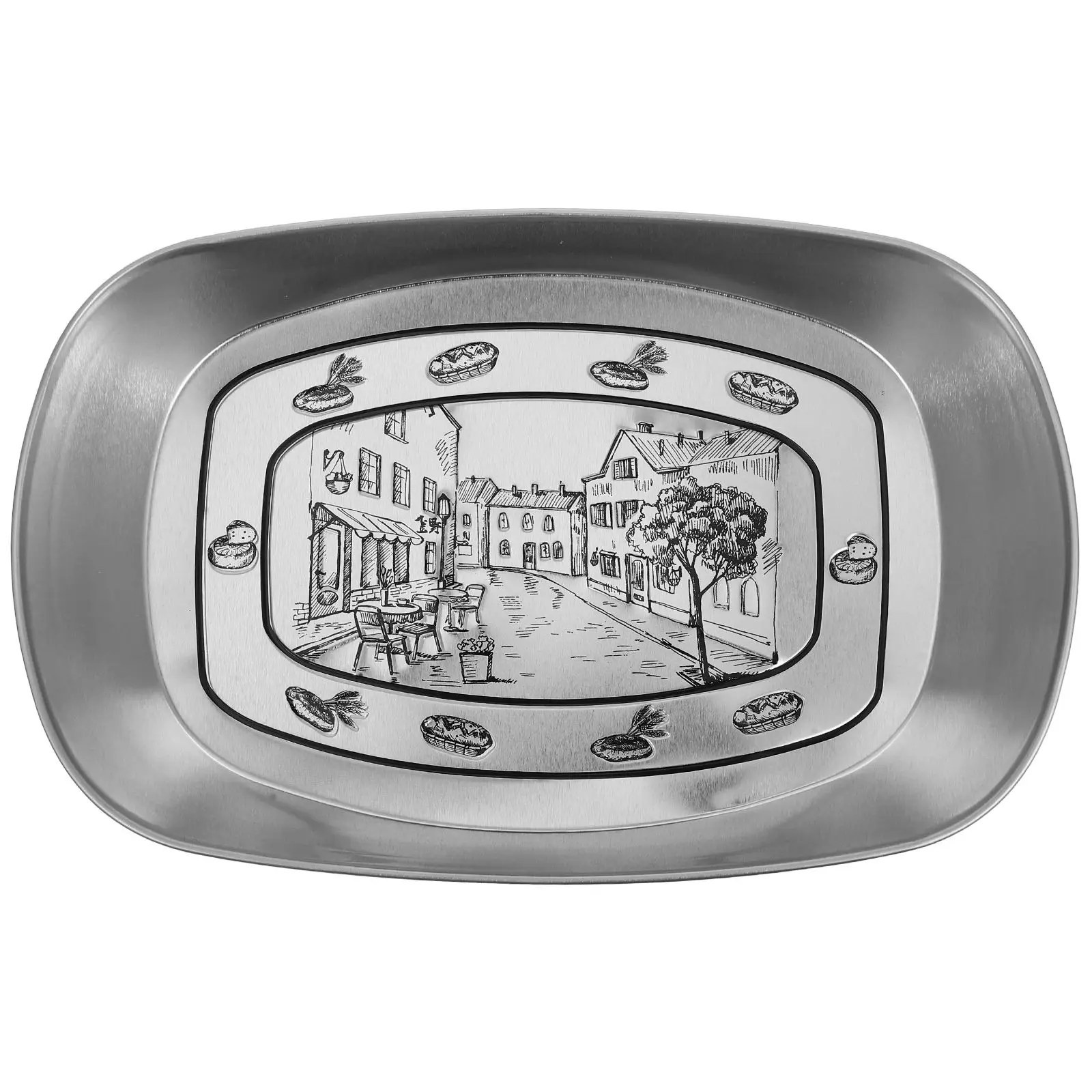 Tinplate Tableware Microwave Safe Reusable Plates Fruit Bowl Tray Appetizer Serving Stainless Steel
Tinplate Tableware Microwave Safe Reusable Plates Fruit Bowl Tray Appetizer Serving Stainless Steel