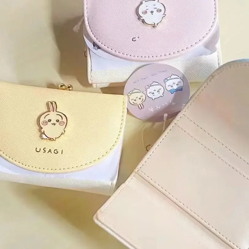 yiji Cute Wallet Short Card Holder USAGI Hachiware Kawaii Japanese Cartoon Compact and Convenient Girl Bag Gift
yiji Cute Wallet Short Card Holder USAGI Hachiware Kawaii Japanese Cartoon Compact and Convenient Girl Bag Gift