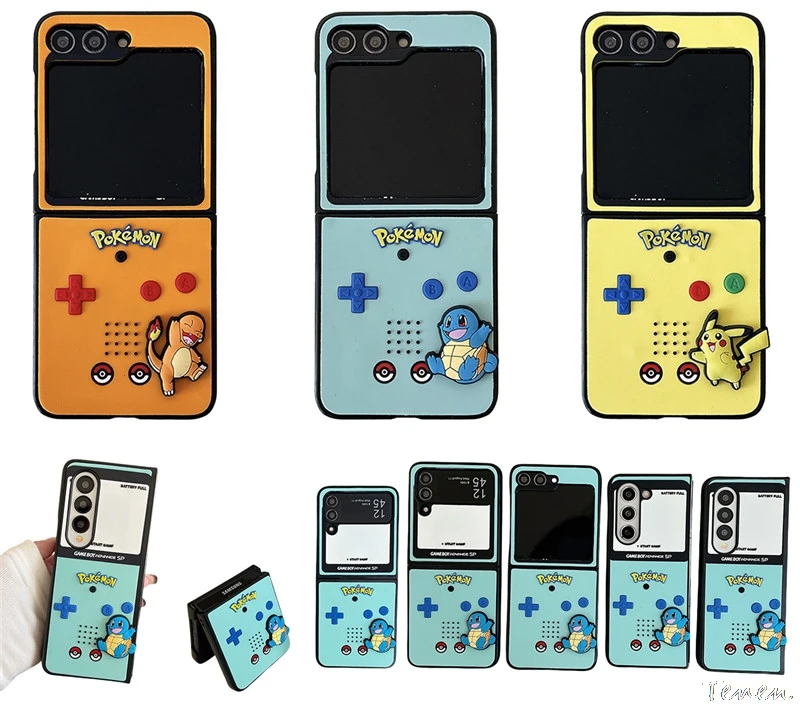 Anime P-Pokemon Phone Case For Samsung Galaxy Z Flip 6 zflip4 zflip5 Z Fold 3 4 5 zfold4 zflip6 Squirtle Charmander Pika Cover
Anime P-Pokemon Phone Case For Samsung Galaxy Z Flip 6 zflip4 zflip5 Z Fold 3 4 5 zfold4 zflip6 Squirtle Charmander Pika Cover