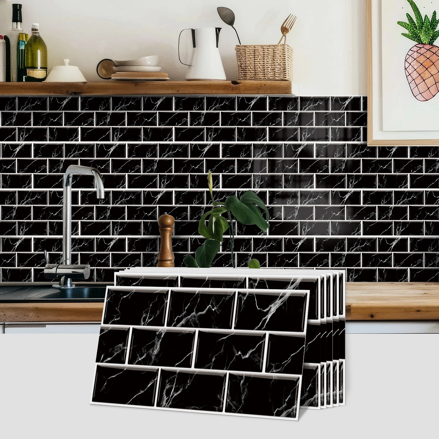 6/12/24 pieces of retro gray series self-adhesive waterproof peeling adhesive home decoration wall sticker
6/12/24 pieces of retro gray series self-adhesive waterproof peeling adhesive home decoration wall sticker