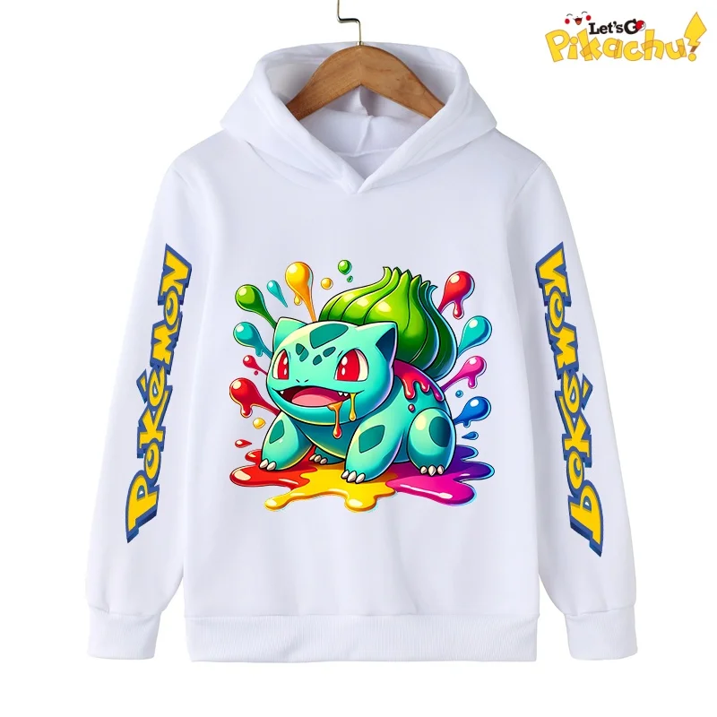 Autumn Pikachu Kawaii Harajuku Kids Hoodie 2-14 Years Old Sweatshirt Long Sleeve Cartoon Girls Boy Casual Clothing Tops Childre
Autumn Pikachu Kawaii Harajuku Kids Hoodie 2-14 Years Old Sweatshirt Long Sleeve Cartoon Girls Boy Casual Clothing Tops Childre