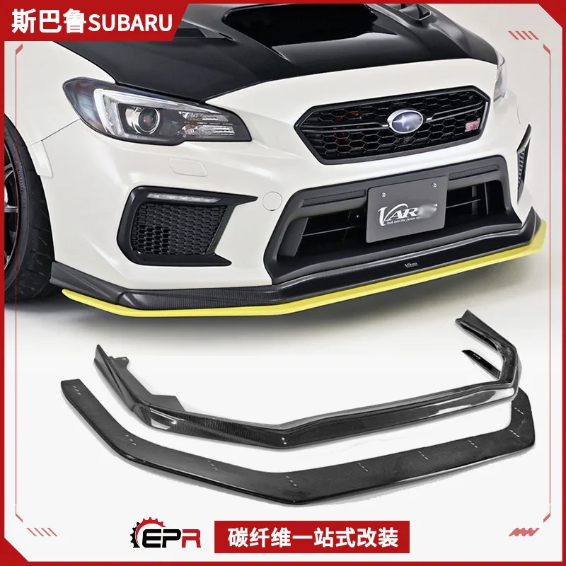 Subaru Impreza STI WRX VAB Carbon Fiber Modified Varis Front Lip Chin, Front Shovel Pouch
Subaru Impreza STI WRX VAB Carbon Fiber Modified Varis Front Lip Chin, Front Shovel Pouch