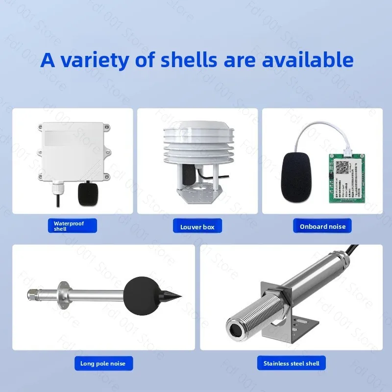 Industrial Noise Sensor Transmitter 4-20mA RS485 Decibel Meter Monitor
Industrial Noise Sensor Transmitter 4-20mA RS485 Decibel Meter Monitor