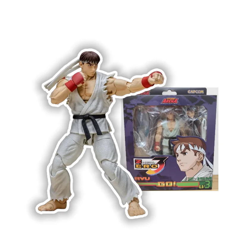 【In Stock】Storm Toys SFSA02 Street Fight ZERO 3 Ryu Action Figure Anime Model Toy Collection Gift Desktop Decoration
【In Stock】Storm Toys SFSA02 Street Fight ZERO 3 Ryu Action Figure Anime Model Toy Collection Gift Desktop Decoration