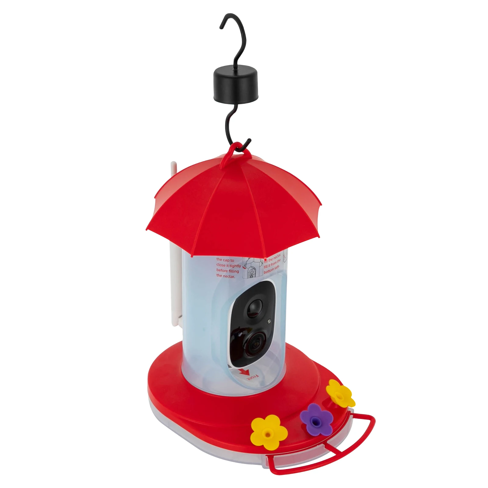 Smart Bird Feeder with 1080P HD Camera, IR Night Vision, Bi-Directional Microphone, Remote Viewing, 5200mAh Battery
Smart Bird Feeder with 1080P HD Camera, IR Night Vision, Bi-Directional Microphone, Remote Viewing, 5200mAh Battery