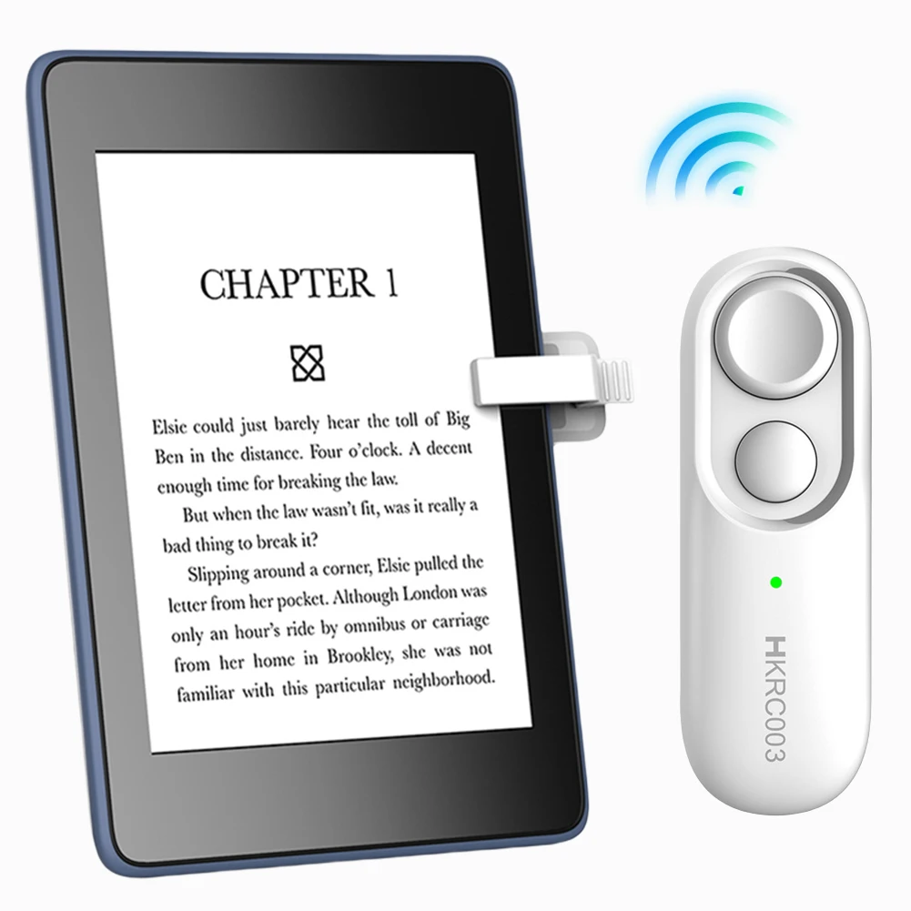 Remote Page Turner Phone Camera Video Record Remote Triggers Clicker Page Turner for Kindle Paperwhite Oasis Kobo EReaders
Remote Page Turner Phone Camera Video Record Remote Triggers Clicker Page Turner for Kindle Paperwhite Oasis Kobo EReaders