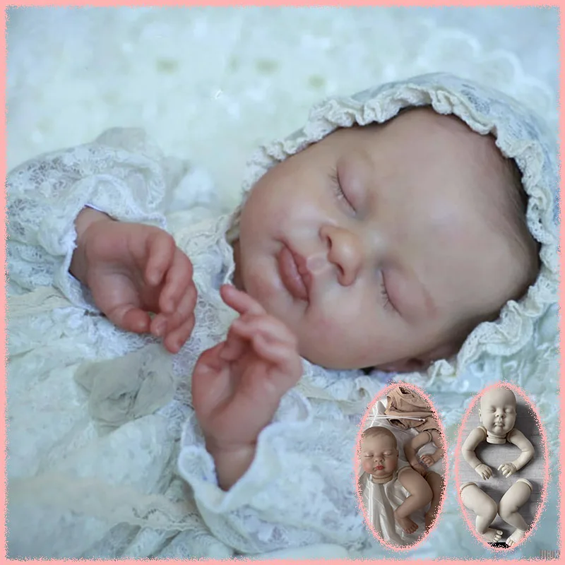 18inch Already Painted Kits/Un painted Blank Kits Esenia Lifelike Reborn DIY Doll Parts With Cloth Body Collectible Art Doll
18inch Already Painted Kits/Un painted Blank Kits Esenia Lifelike Reborn DIY Doll Parts With Cloth Body Collectible Art Doll
