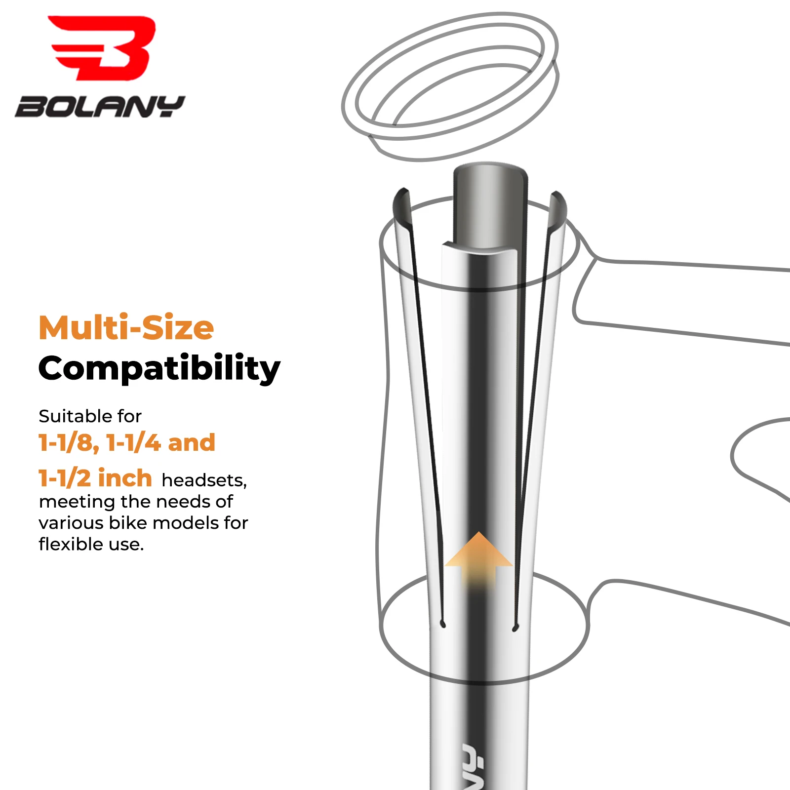 BOLANY Bicycle Headset Removal Tool Overall Length 12.2 inches (310 mm) Press-fit Cup Bikes Parts for MTB Road Most of Bike
BOLANY Bicycle Headset Removal Tool Overall Length 12.2 inches (310 mm) Press-fit Cup Bikes Parts for MTB Road Most of Bike