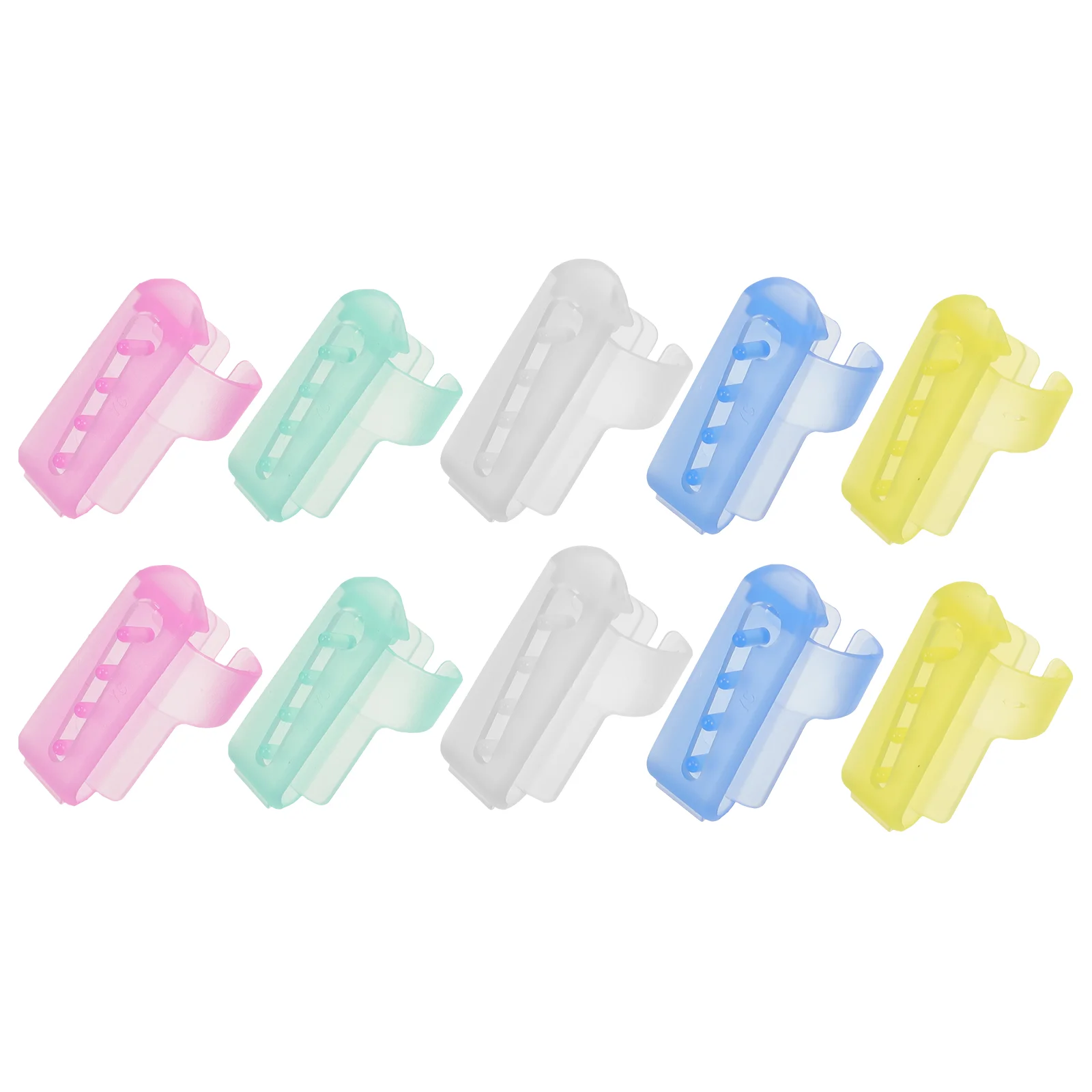 10 Pcs Sweater Wire Guide The Ring Crochet Loops Rings Professional Knitting Tool Finger Plastic Winder Accessories
10 Pcs Sweater Wire Guide The Ring Crochet Loops Rings Professional Knitting Tool Finger Plastic Winder Accessories