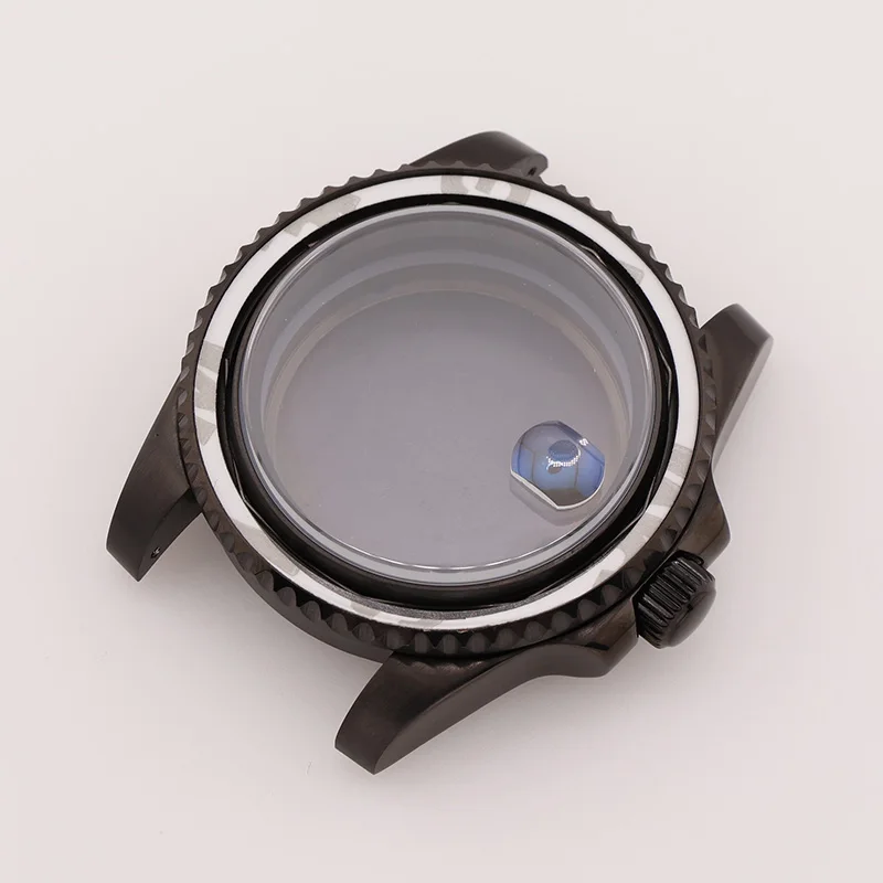 40mm PVD Black Submariner Watch Cases for Seiko Mod NH35 NH34 NH36 Mechanical Wrist Timepiece Replacement Part 
40mm PVD Black Submariner Watch Cases for Seiko Mod NH35 NH34 NH36 Mechanical Wrist Timepiece Replacement Part