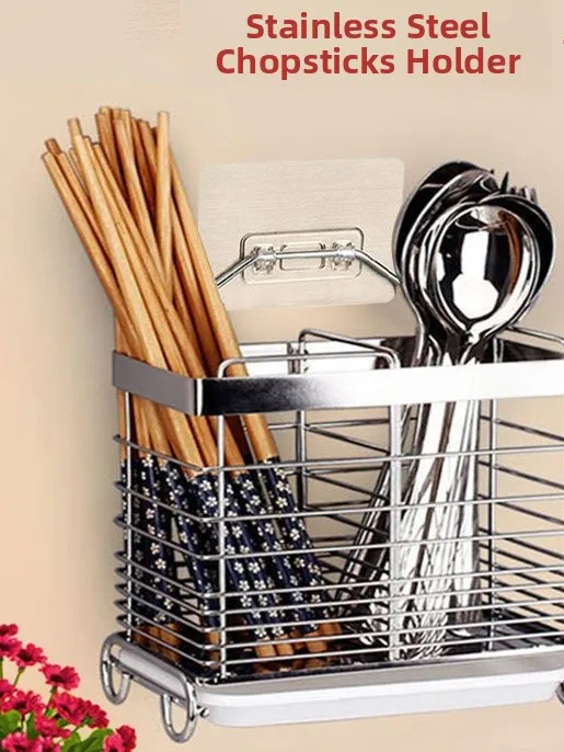 SanGuo 304 Stainl Steel Chopstis Holder Di pe Drainage Storage Ra Hole Free Drain Chopstis Cage Stand
SanGuo 304 Stainl Steel Chopstis Holder Di pe Drainage Storage Ra Hole Free Drain Chopstis Cage Stand