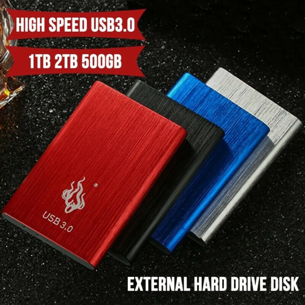 1TB USB 3.0 External Hard Drive Disk HDD 2.5'' Fit For PC Windows Portable 1TB Mobile Hard Drive Disk Dropshipping Wholesale
1TB USB 3.0 External Hard Drive Disk HDD 2.5'' Fit For PC Windows Portable 1TB Mobile Hard Drive Disk Dropshipping Wholesale