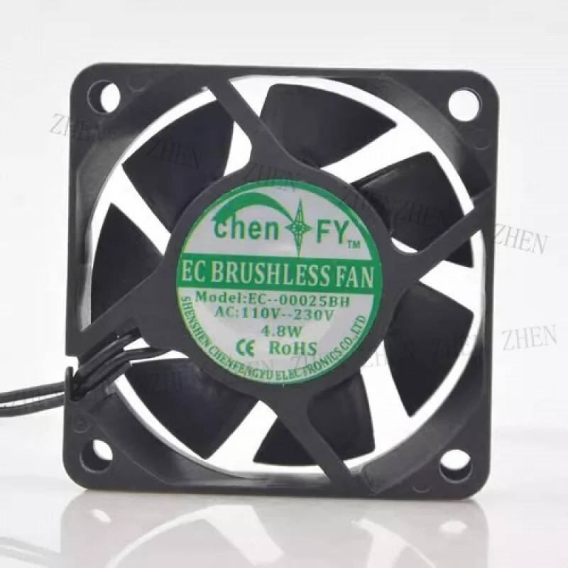 Y 1PCS EC--00025BH AC110V-230V 4.8W 2-wire FOR high airflow cooling fan
Y 1PCS EC--00025BH AC110V-230V 4.8W 2-wire FOR high airflow cooling fan