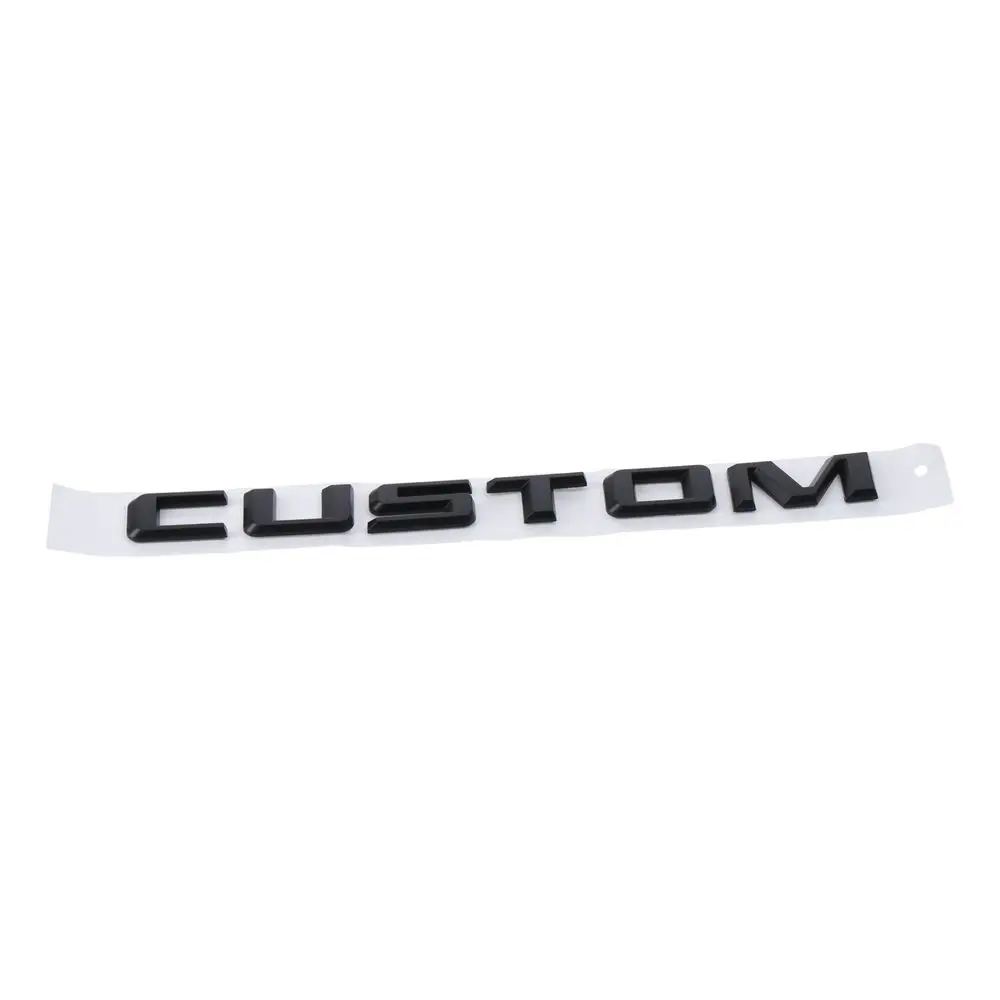 CUSTOM Letters Emblems Badge 3D Car Bumper Badge Stickers Letter Style Car Rear Trunk Tailgate Decals for Silverado 2019-2020
CUSTOM Letters Emblems Badge 3D Car Bumper Badge Stickers Letter Style Car Rear Trunk Tailgate Decals for Silverado 2019-2020