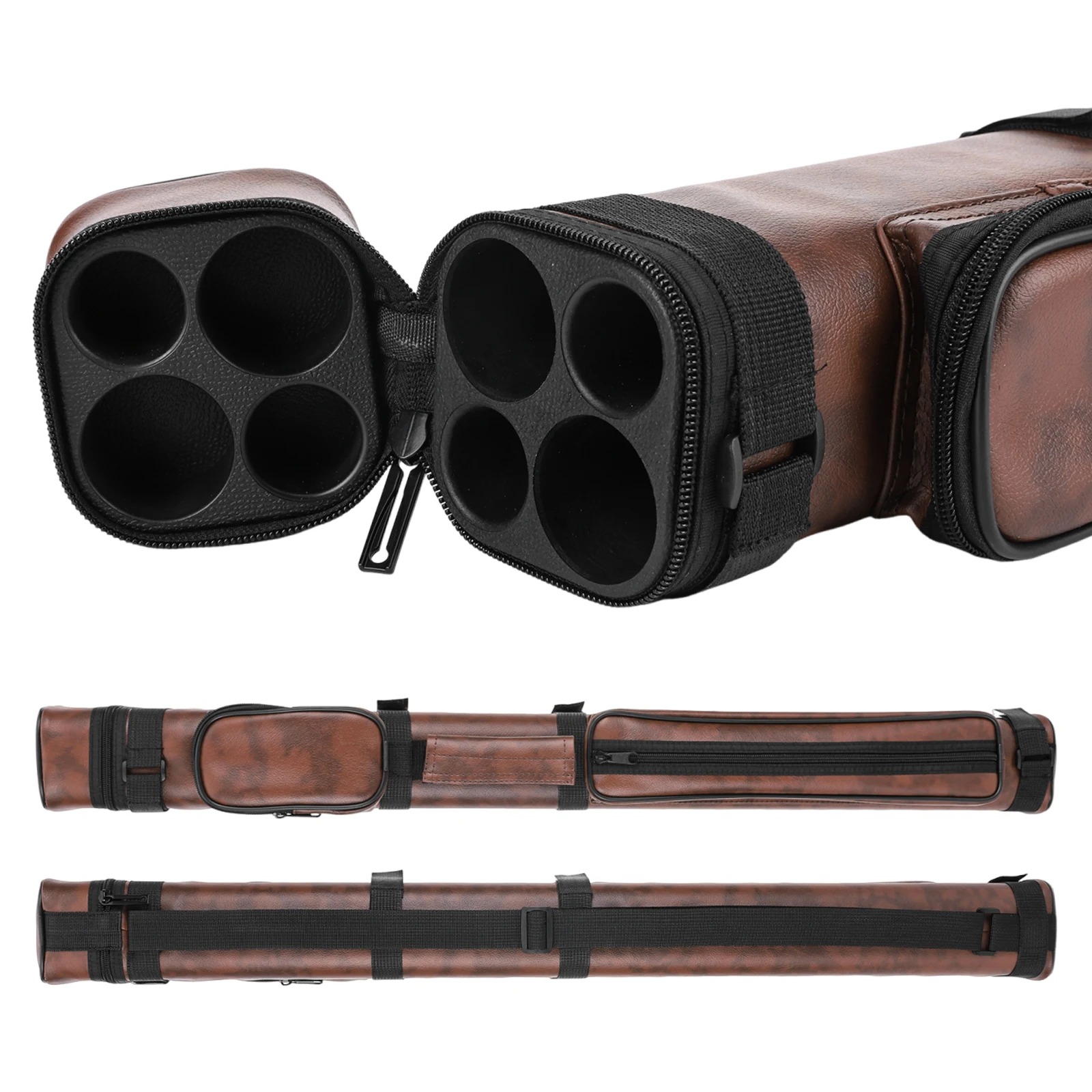 Квадратный кожаный чехол для бильярдных киев на четыре кия, сумка-кейс для хранения бильярдных киев, сумка для переноски киев
Квадратный кожаный чехол для бильярдных киев на четыре кия, сумка-кейс для хранения бильярдных киев, сумка для переноски киев