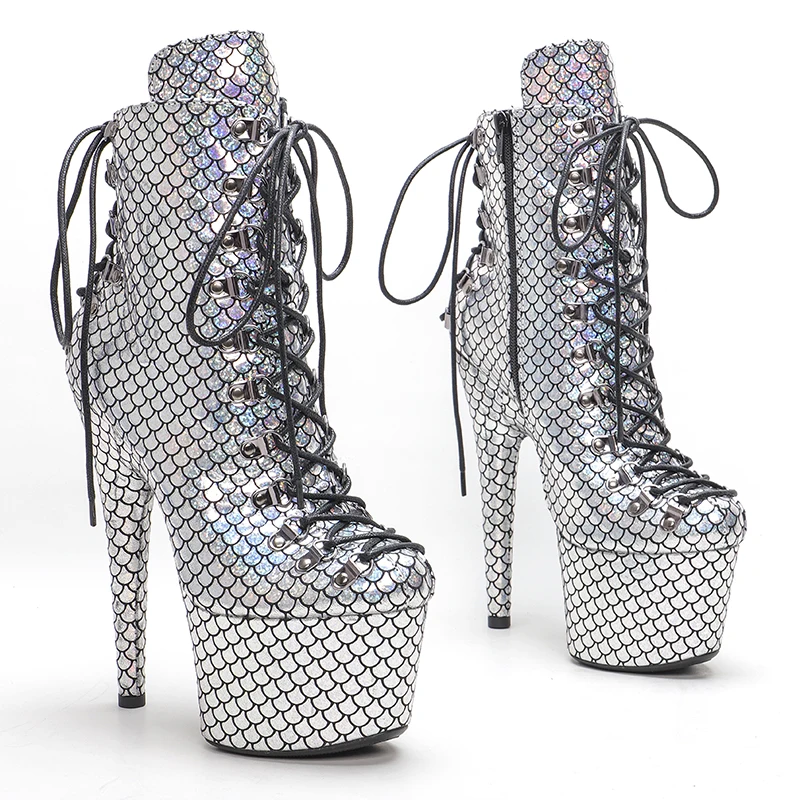 Leecabe 17CM/7Inch Women's Platform boots party High Heels Shoes Pole Dance shoes women boots 3B
Leecabe 17CM/7Inch Women's Platform boots party High Heels Shoes Pole Dance shoes women boots 3B