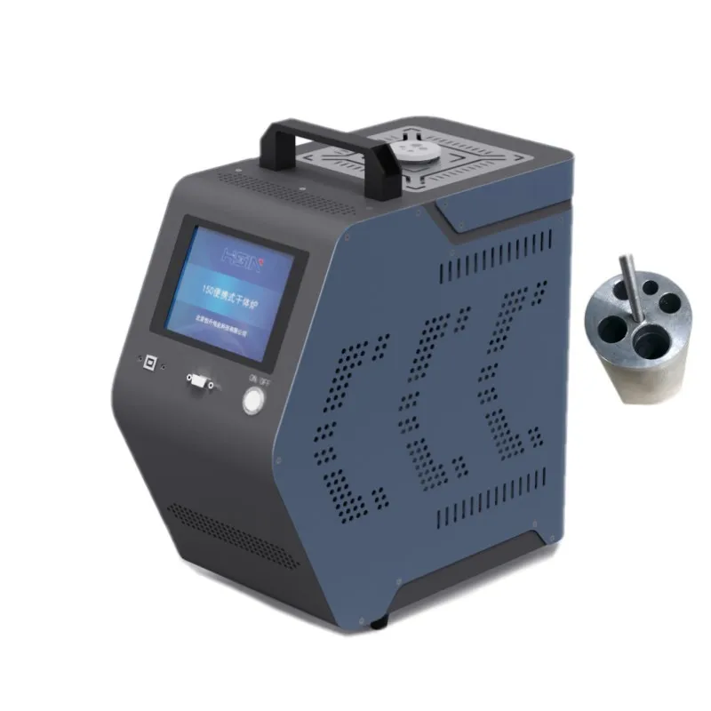 150Degree Portable Low Temperature Dry Block Calibration FurnaceTouch Screen Fast Heating Cooling Rtd Thermocouple Calibrator
150Degree Portable Low Temperature Dry Block Calibration FurnaceTouch Screen Fast Heating Cooling Rtd Thermocouple Calibrator