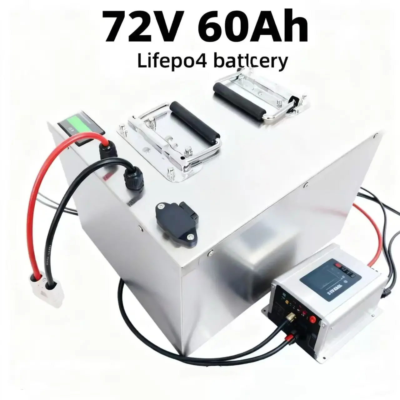 Lithium 72V 60Ah Deep Cycle Long Life LiFePO4 Battery BMS 24S for 7000W 3500W Golf Carts, Camping Equipment , Small Vehicles
Lithium 72V 60Ah Deep Cycle Long Life LiFePO4 Battery BMS 24S for 7000W 3500W Golf Carts, Camping Equipment , Small Vehicles