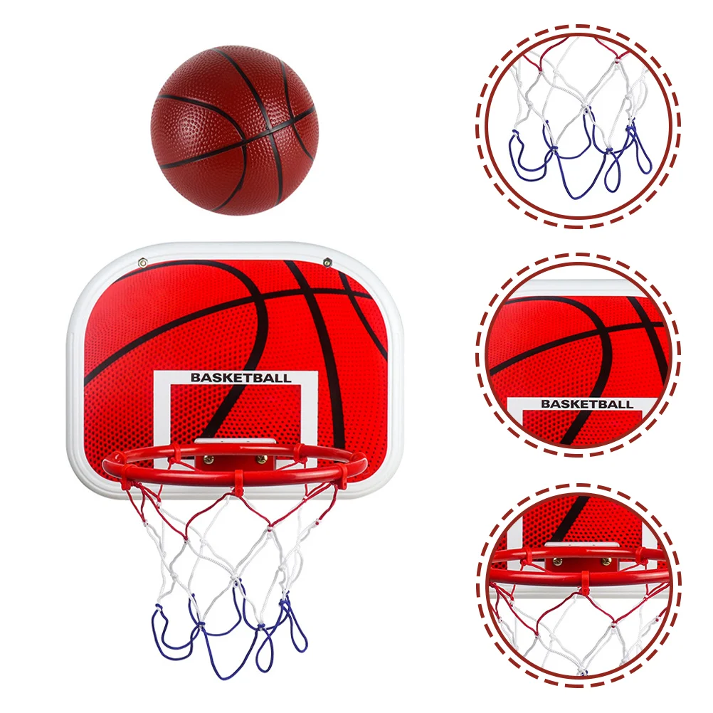 Boys Hanging Basketball Hoop Basketballs Kids Train Kit Stand Red Indoor Hoops Child Gifts
Boys Hanging Basketball Hoop Basketballs Kids Train Kit Stand Red Indoor Hoops Child Gifts