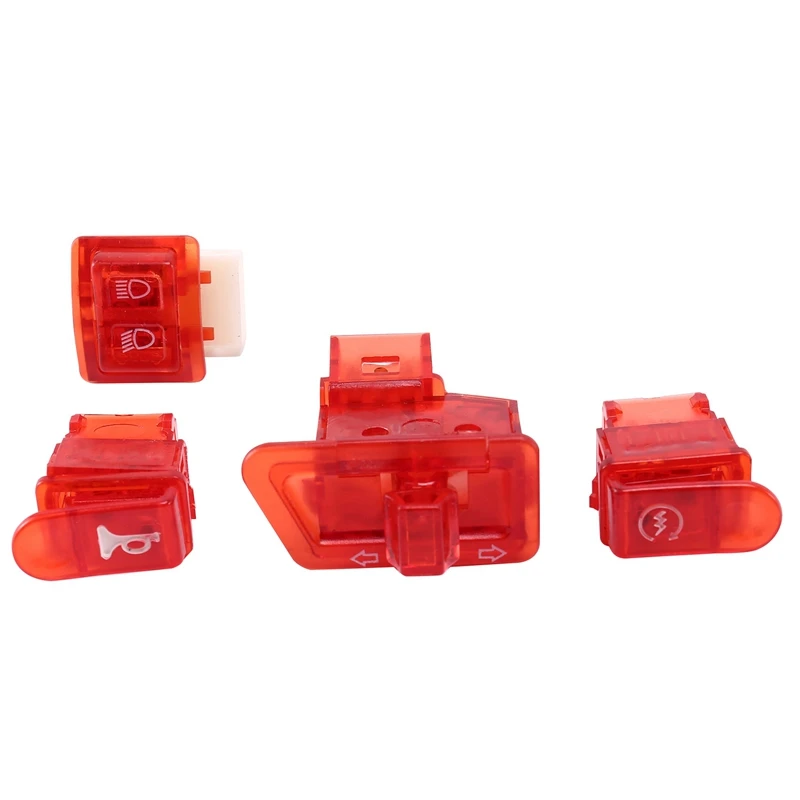 Motorcycle Horn Switch Button Turn Signal Switch Button Start Button for Honda DIO ZX AF27 AF28 AF34 AF35 Red
Motorcycle Horn Switch Button Turn Signal Switch Button Start Button for Honda DIO ZX AF27 AF28 AF34 AF35 Red