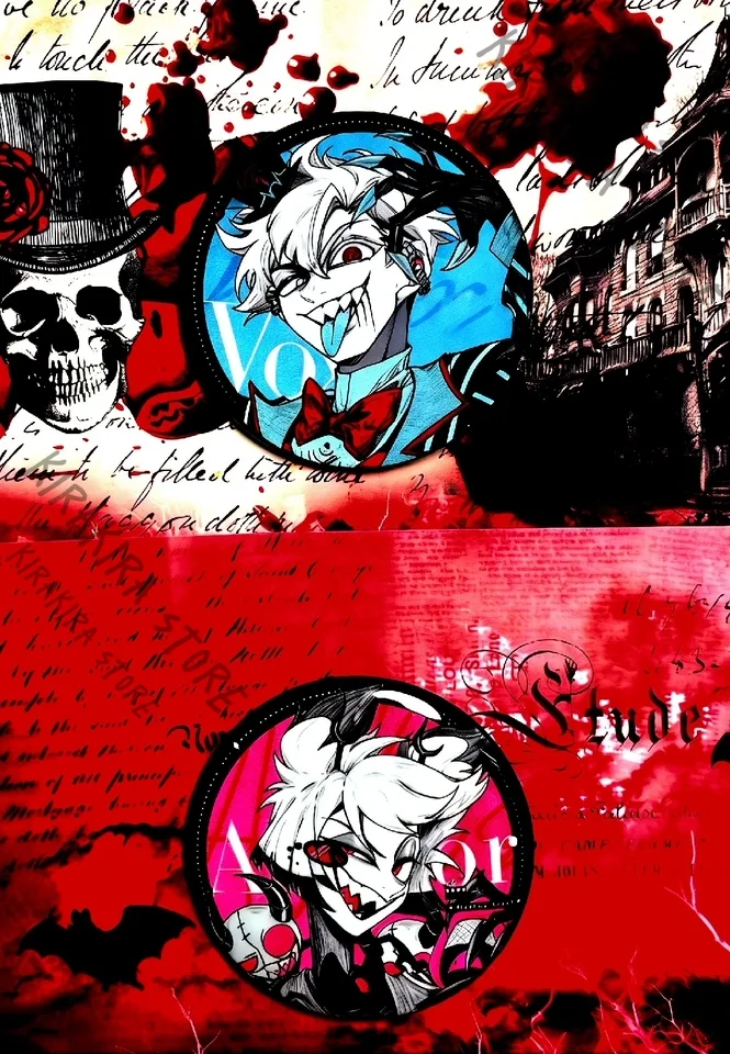 Hazbin Hotel Helluva Boss Boys Series Blitzø Buckzo Alastor Stolas Vox AD Lucifer Adam Badge Shikishi Acrylic Ornaments Card
Hazbin Hotel Helluva Boss Boys Series Blitzø Buckzo Alastor Stolas Vox AD Lucifer Adam Badge Shikishi Acrylic Ornaments Card