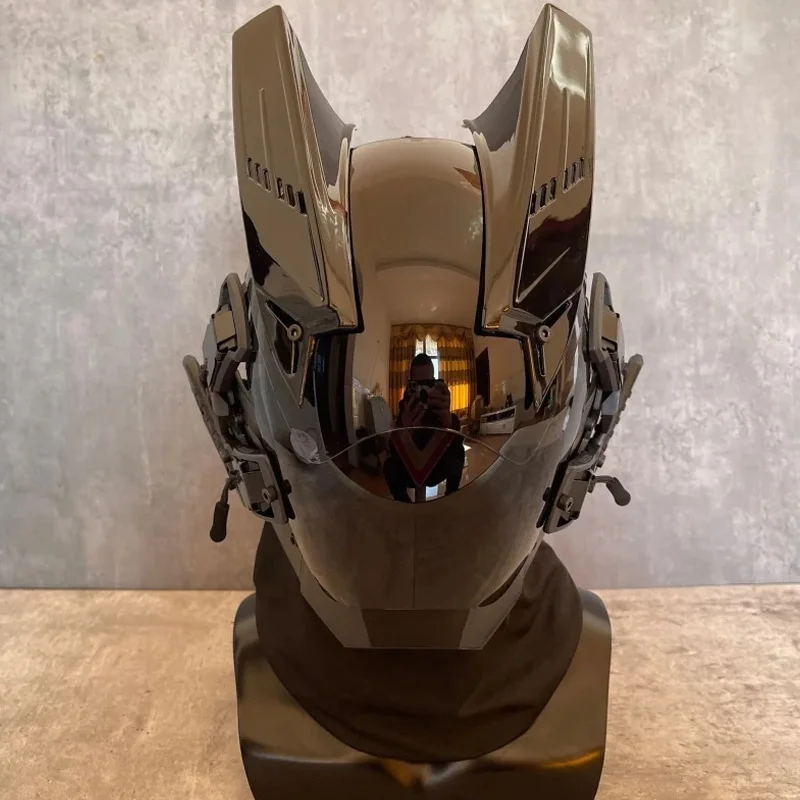 2024 Cyberpunk mask trend cosplay accessories Personality Dark Mask Role-playing robot meta universe
2024 Cyberpunk mask trend cosplay accessories Personality Dark Mask Role-playing robot meta universe