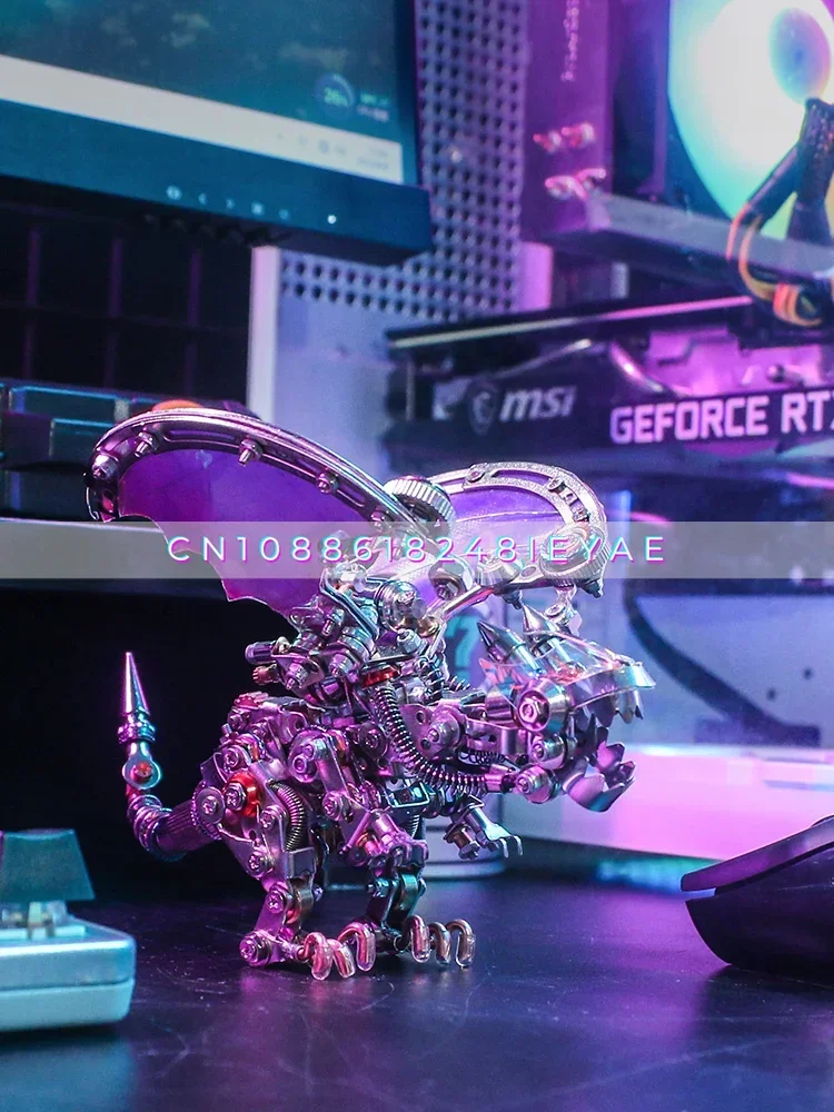 Mechanical Party Ned Hogg Colorful Dragon Handmade Metal Assembled Model Mecha Ornament Birthday Gift
Mechanical Party Ned Hogg Colorful Dragon Handmade Metal Assembled Model Mecha Ornament Birthday Gift