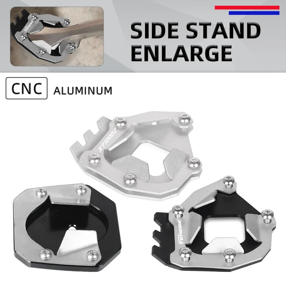 Motorcycle CNC Kickstand Foot Side Stand Extension Pad Support Plate For Yamaha XT 1200 Z XT1200Z XT1200ZE Super Tenere 1200
Motorcycle CNC Kickstand Foot Side Stand Extension Pad Support Plate For Yamaha XT 1200 Z XT1200Z XT1200ZE Super Tenere 1200