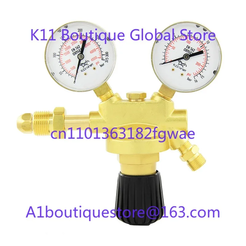 European Brass CO2/Argon Dual Meter 0-4500 psi Argon Regulator Carbon Dioxide Regulator Mini Reducer
European Brass CO2/Argon Dual Meter 0-4500 psi Argon Regulator Carbon Dioxide Regulator Mini Reducer