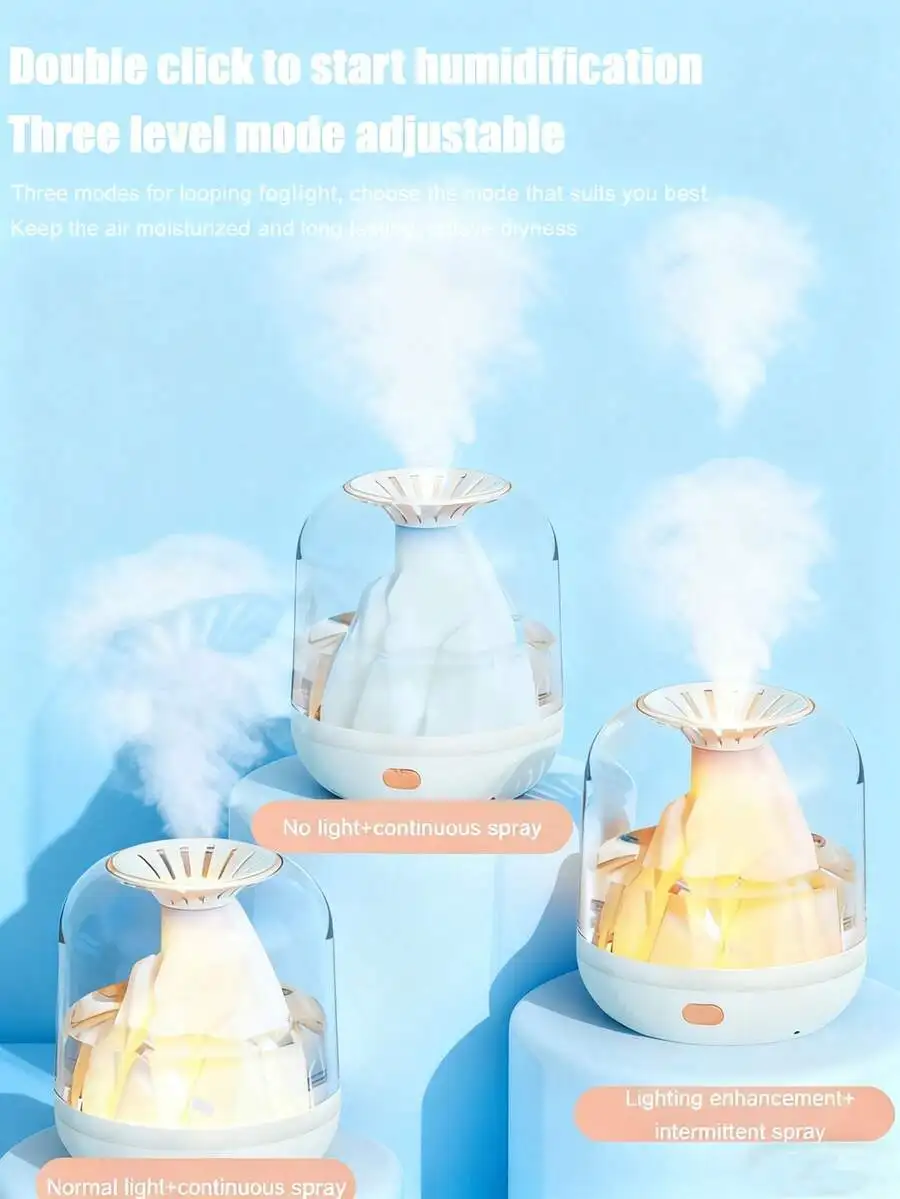 Teckwe Volcanic Humidifier, Home Fog Atomization Aromatherapy Machine, Indoor Bedroom Atmosphere Light, Air USB Humidifier
Teckwe Volcanic Humidifier, Home Fog Atomization Aromatherapy Machine, Indoor Bedroom Atmosphere Light, Air USB Humidifier