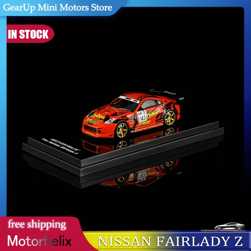 New Presale Motorhelix × Mr.Hiro × Option 1:64 Nissan Fairlady Z Option Stream Z #143 Alloy Miniature Die-Cast Car Model Toys
New Presale Motorhelix × Mr.Hiro × Option 1:64 Nissan Fairlady Z Option Stream Z #143 Alloy Miniature Die-Cast Car Model Toys