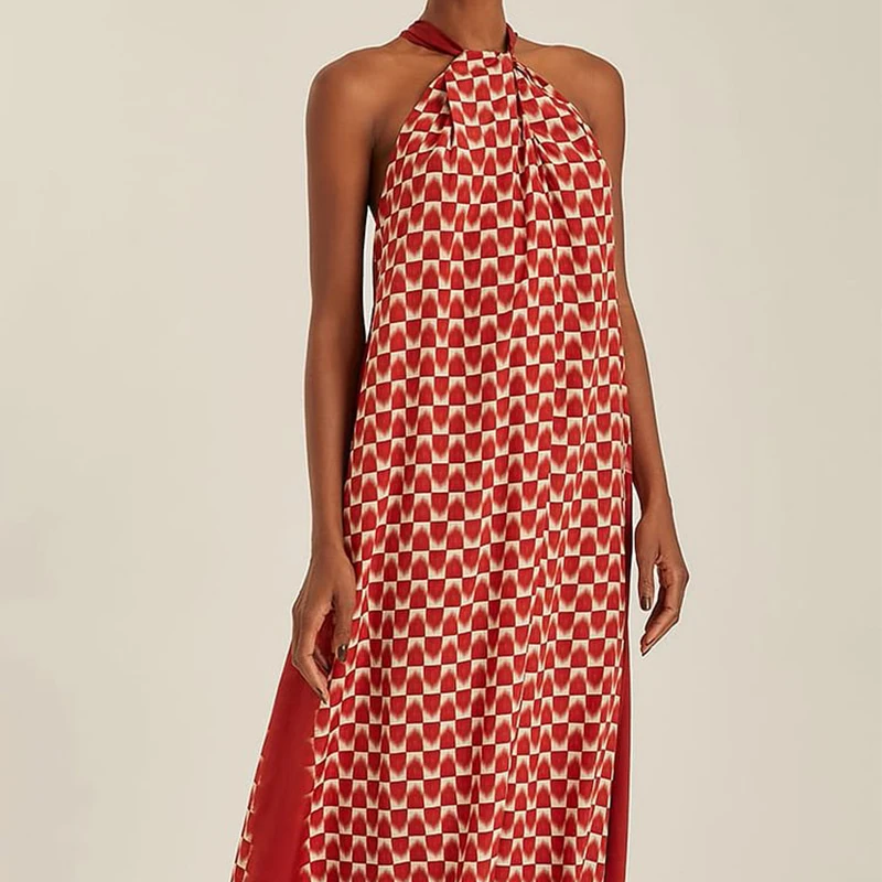 Women Spaghetti Strap Dress Boho Sleeveless Off Shoulder Printed Maxi Dress Summer Loose Casual Party Dresses
Women Spaghetti Strap Dress Boho Sleeveless Off Shoulder Printed Maxi Dress Summer Loose Casual Party Dresses