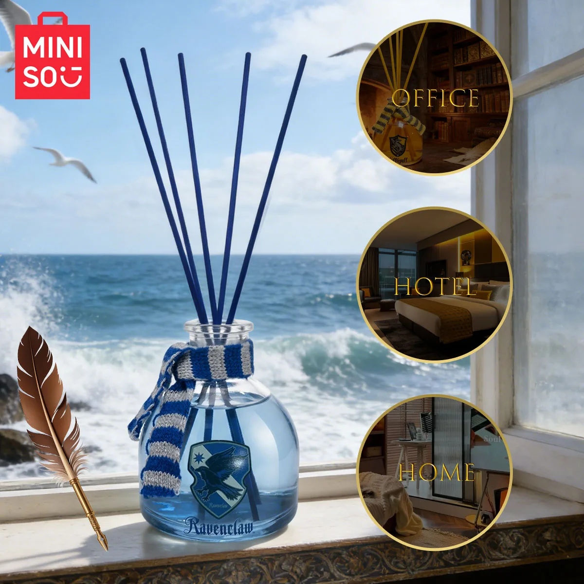 MINISO Harry Potter Series Magic School Flameless Fragrance Reed Diffuser Stick Long-Lasting Fragrance
MINISO Harry Potter Series Magic School Flameless Fragrance Reed Diffuser Stick Long-Lasting Fragrance