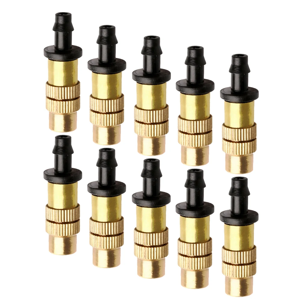 16 Pcs 4 7mm Atomizing Nozzle Copper Sprinkler Low Pressure Garden Misting Nozzles Watering Hose Sprayer Irrigation Cooling
16 Pcs 4 7mm Atomizing Nozzle Copper Sprinkler Low Pressure Garden Misting Nozzles Watering Hose Sprayer Irrigation Cooling