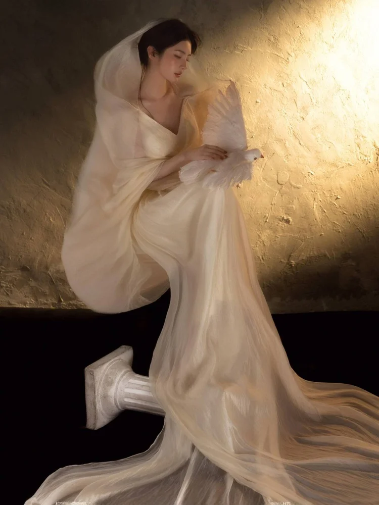 Artistic Photography Costume 2026 New Style Studio Theme Oil Painting Style Atmosphere Feel Photography Clothes for Girls
Artistic Photography Costume 2026 New Style Studio Theme Oil Painting Style Atmosphere Feel Photography Clothes for Girls