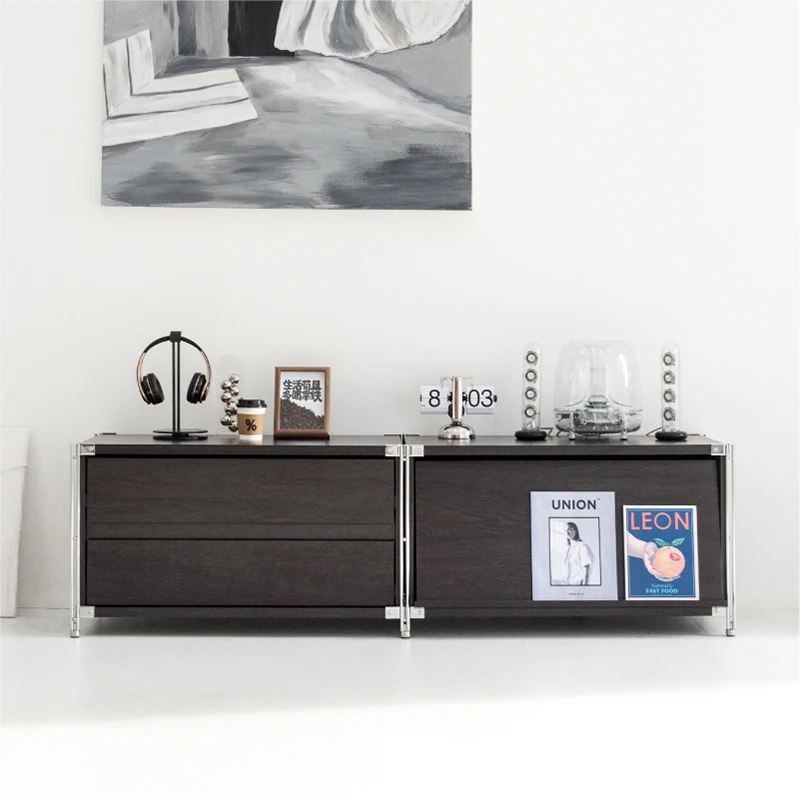 TV cabinet simple Nordic living room floor-to-ceiling low cabinet locker storage wall combination cabinet
TV cabinet simple Nordic living room floor-to-ceiling low cabinet locker storage wall combination cabinet