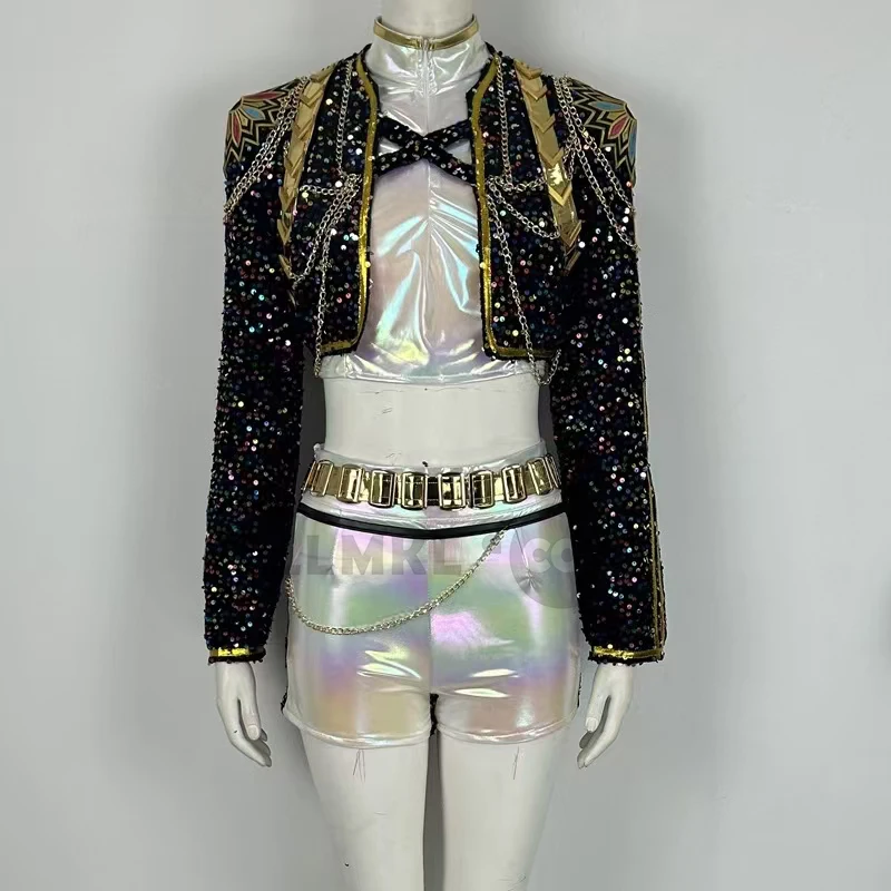 Anime KPop Rumi Cosplay Costume Woman Black White Uniform Christmas Halloween Party Clothing
Anime KPop Rumi Cosplay Costume Woman Black White Uniform Christmas Halloween Party Clothing