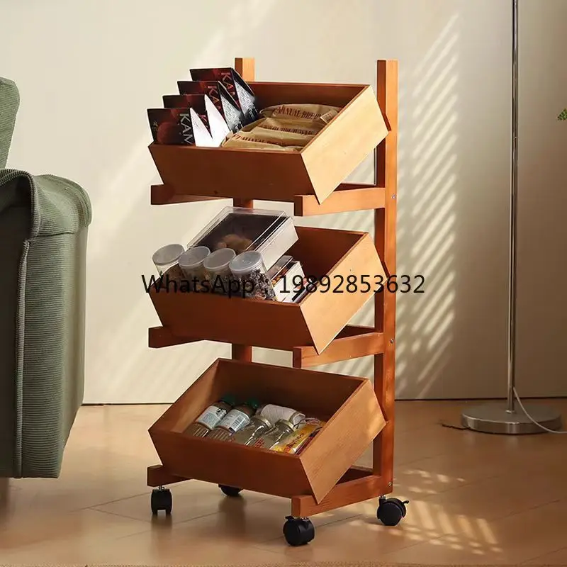 HYS Wooden Storage Rack Multi-layer Bookshelf Removable Snack Storage Rack Living Room Kitchen Fruit and Vegetable Storage
HYS Wooden Storage Rack Multi-layer Bookshelf Removable Snack Storage Rack Living Room Kitchen Fruit and Vegetable Storage